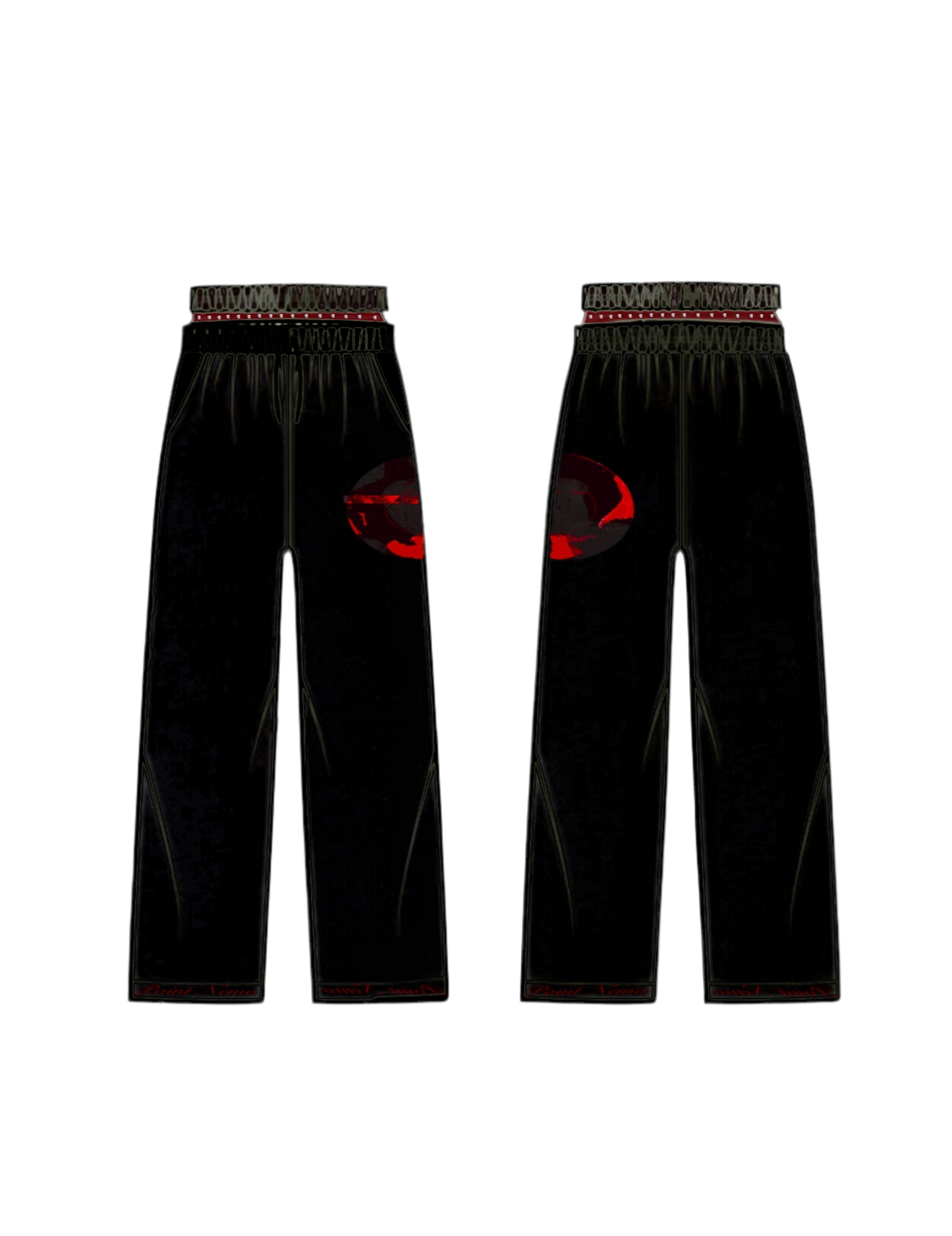 [PRE ORDER] Lost In The World Double-Waist Sweatpants